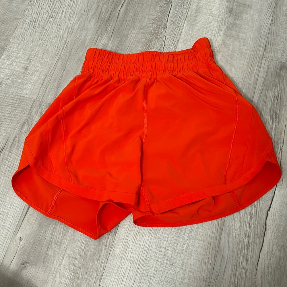 Orange track that short 5”